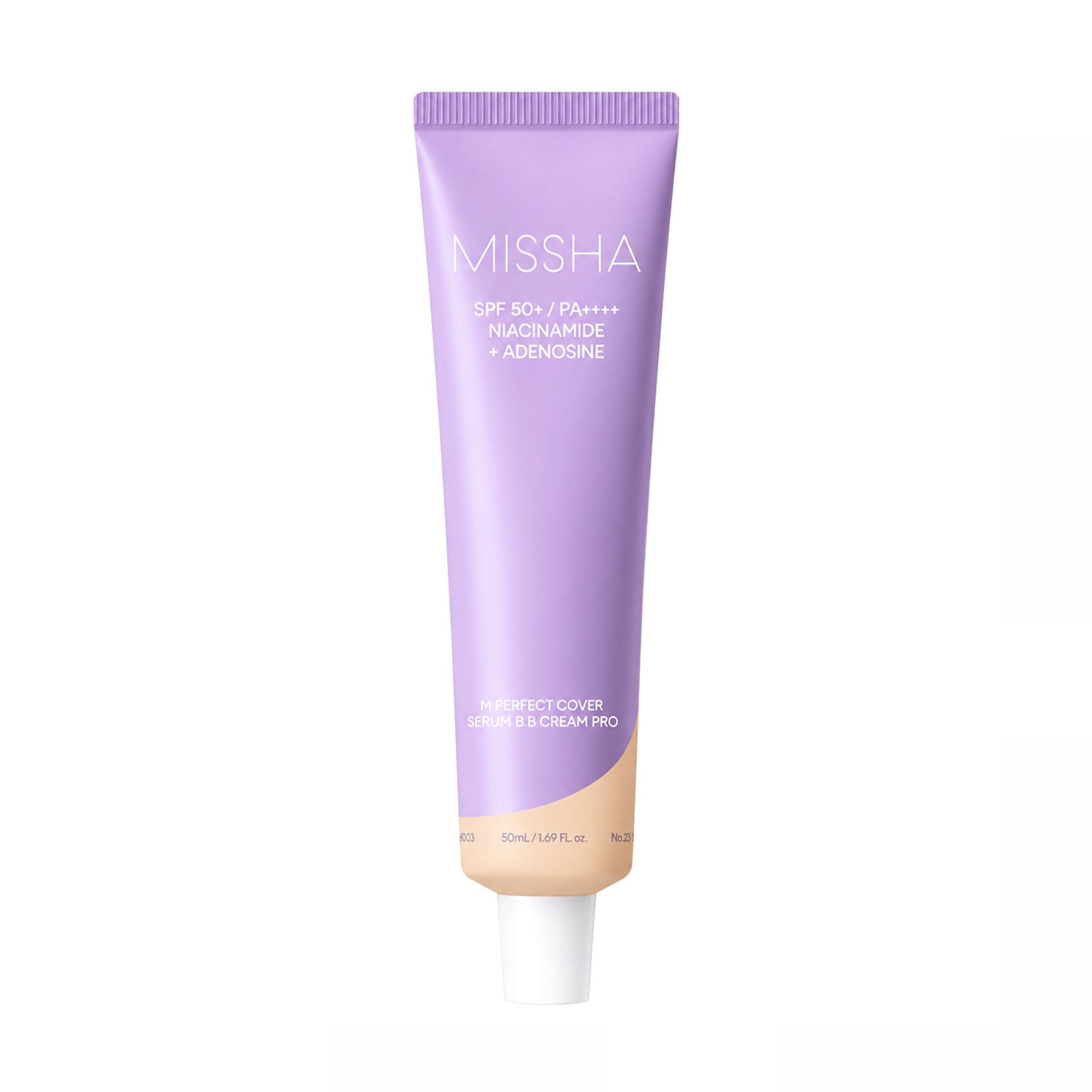 ВВ-крем для обличчя Missha M Perfect Cover Serum BB Cream Pro SPF 50+/ PA++++ 27 Honey Beige, 50 мл